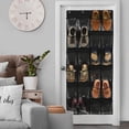 thumbnail image 2 of Organizador de zapatos sencillo para el hogar con 24 bolsillos sobre la puerta, 2 of 6