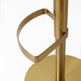 thumbnail image 3 of TOV Furniture Primrose Cream Textured Performance Fabric Adjustable Stool, 3 of 9