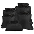 thumbnail image 1 of Lot de 5 Sacs Secs Imperméables pour Kayak Dérive Rafting Canoë Pliable Portable Randonnée Natation Voyage Sac Noir, 1 of 8