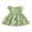 Green, variant on BemeyourBBs Toddler Baby Girl Summer Dress Outfit Little Girl Sundress Casual Tiered Ruffles Flutter Sleeves A-Line Dress Beach Princess Party Dress Cute Clothes
