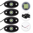 thumbnail image 4 of LNGOOR 4pcs Rocks Light Waterproof Auto Led Light Under Car Led Light Truck Accessories, 4 of 5