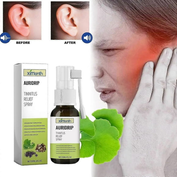 Tinnitus Relief for Ringing Ears,Ringing Relief Drops,Natural Formula Tinnitus Oil Effectively Relieve Earache,Itching & Improve Hearing_c*