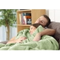 thumbnail image 4 of Manta de forro polar Blanket Utopia, tamaño verde salvia, 300 g/m², 4 of 8