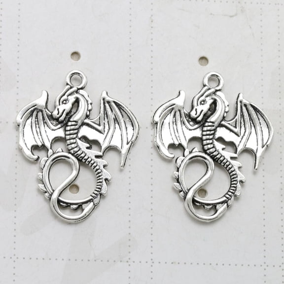 WHAMVOX 20pcs Antique Alloy Pendants Charms for Jewelry Making Necklace and Bracelet Accessories