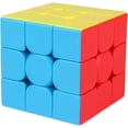 thumbnail image 1 of Rubiks Kub 3x3 utan klistermärken, lämplig för vuxna och barn, 1 of 5