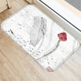 thumbnail image 3 of Lotus Kitchen Mat Bedroom Entrance Doormat Home Hallway Floor Decor Living Room Carpet Flower Bathroom Mat, 3 of 6