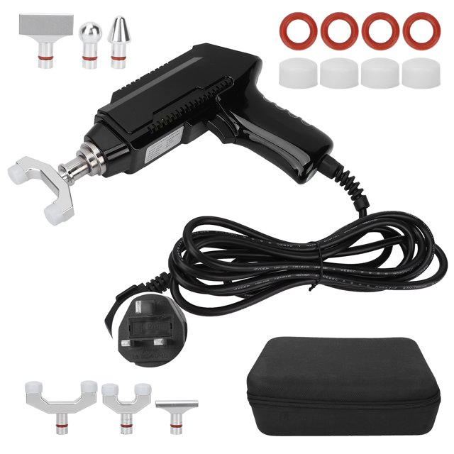 Spine Chiropractic Massager Spine Chiropractic Electric Spine Chiropractor Electric Spine Massager HeatResisting Spine Chiropractic Adjusting Corrector InstrumentUK Plug 220V