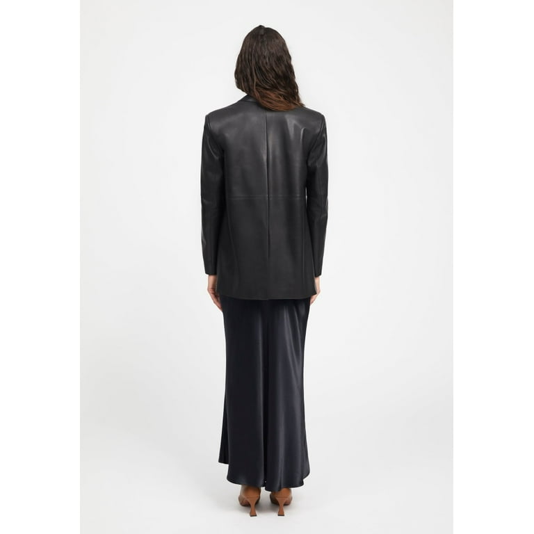 レザージャケット・コート Aeron Mercedes - Classic Leather Blazer Aeron Mercedes - Classic Leather Blazer (Women's) - Walmart.com