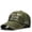 Army Green, variant on Army Green Structured Mesh Baseball Cap Cotton Distressed Low Profile Western Baseball Cap with Mesh, Trendy and Adjustable Fit One Size