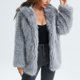 thumbnail image 4 of Chaquetas y abrigos casuales con capucha de manga larga para mujer, chaleco de imitación de manga larga, chaqueta abrigada, abrigo, abrigo para mujer, 4 of 4