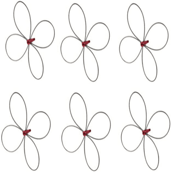 Archery Bowhunting Broadheads 200 Grain Bird Buster Wire Blunts for Bird 6PCS