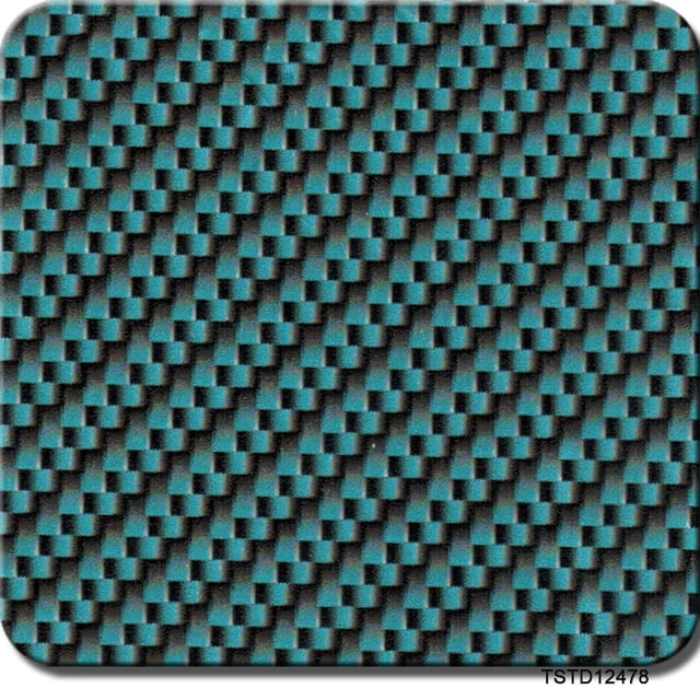 Film Hydrographique, Film Hydro Trempage - Motif à Carreaux Rayés - Graphiques Haute Résolution - Film d'Impression par Transfert d'Eau, Films Hydro Trempage 1,0 Mètre Multicolore en Option, Facile à Utiliser
