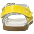 thumbnail image 4 of salt water sandals by hoy shoe original sandal (toddler/little kid/big kid/women's), shiny yellow, 11 m us little kid, 4 of 5