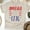 Sand, variant on Patriotic Graphic T-Shirt, USA Est. 1776, Short Sleeve Crewneck Tee, Gold, Size M