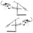 thumbnail image 3 of New Front Left and Front Right Window Regulator Compatible With Subaru Outback i 4 Cyl 2.5L Impreza Outback Sport 4 Cyl 2.5L 2002-2007 By SU1350114 SU1351114 61222FE032-PFM, 3 of 6