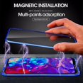 thumbnail image 2 of Phone Case For Samsung Galaxy S24 S23 S22 + Plus Ultra Full Body Case Magnetic Adsorption With Screen Protector Magnetic Full Body Protective Transpar, 2 of 5