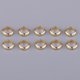thumbnail image 1 of 10 Unidades de Metal Espaciador Anillos Con Agujero de 1 Mm Perfecl, 1 of 8