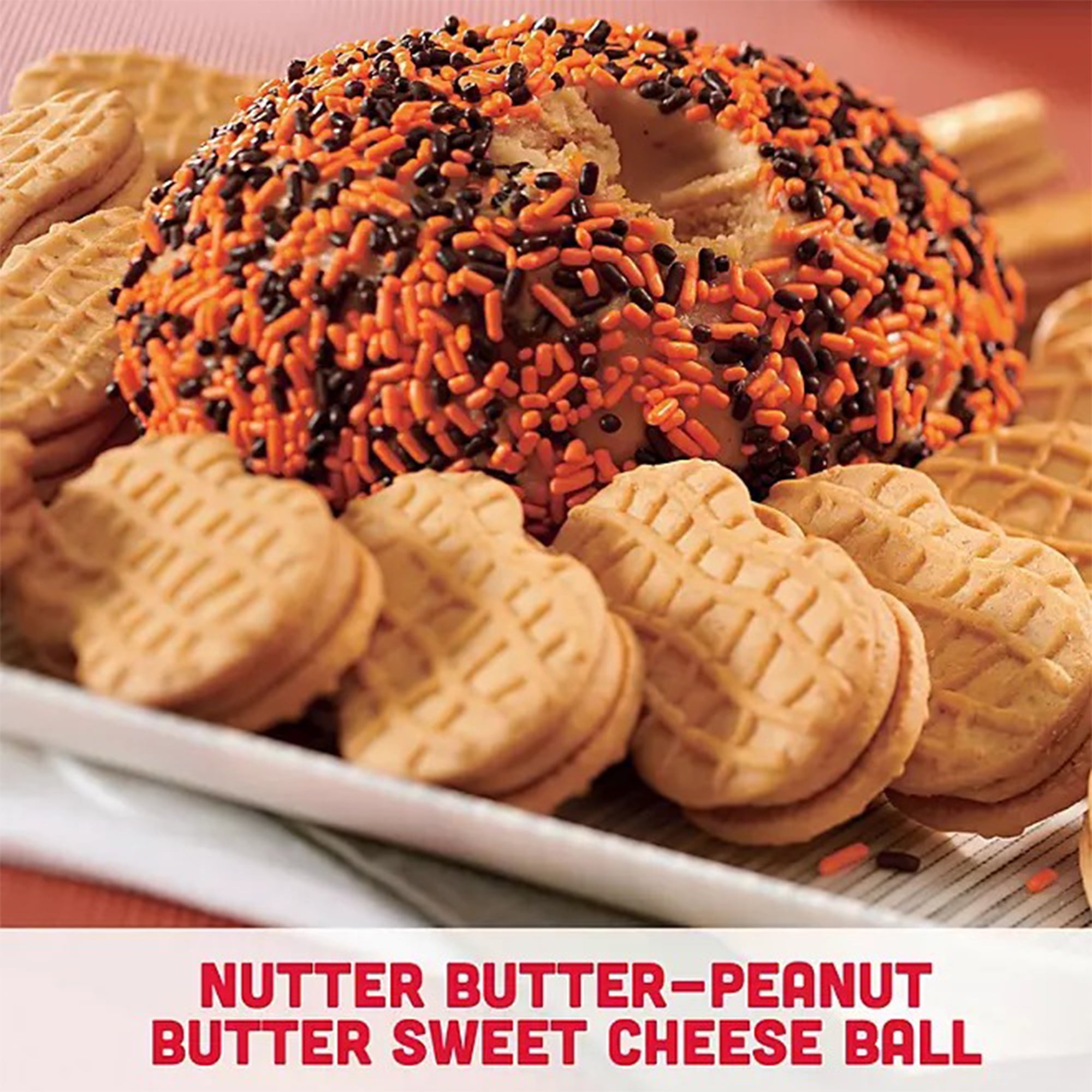 Pack of 10 Nutter Butter Peanut Butter Sandwich Wafer Cookies, 1.9 Oz Per Bar