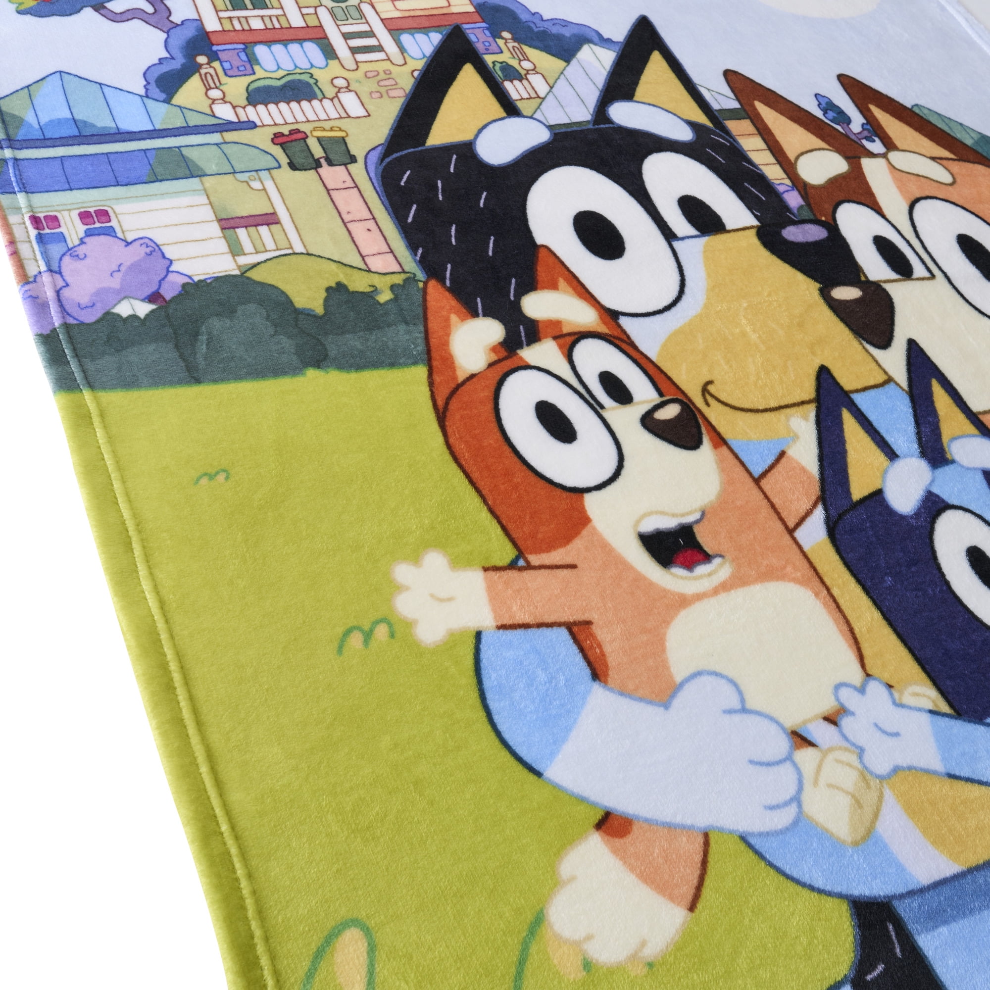 Bluey Kids Silk Touch Throw Blanket Set, 46x60 inches