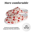 thumbnail image 6 of Kdxio Cute Mushroom Women's Men's Slippers Plush Slip-On House Slipper for Winter Indoor Soft Cushion Non-slip Fluffy Slides Slippers-46/47, 6 of 7