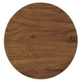 thumbnail image 4 of Coffee Sofa Side Table, Black Oak, Wood, Round, Living Kitchen Cafe Bistro Hospitality Restaurant, Modern Contemporary HB36392, 4 of 9