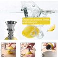 thumbnail image 3 of Best Utensils Stainless Steel Manual Lemon Juicer Squeezer Reamer Hand Juicer and Lemon Pourer, 3 of 7