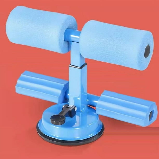 Asistente de Abdominales MáQuina de Enrollado Abdominal Equipo de Fitness Abdominal Tipo SuccióN para el Hogar Rizador de Vientre de Doble Varilla A