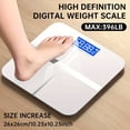 thumbnail image 1 of Weight Scale Electronic Scale, High-precision Weight Scale With LED High-definition Display Screen And Temperature Display Ultra Wide Platform, High-precision Electronic Weighing, 1 of 6