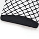 thumbnail image 3 of 2 pares de calcetines tobilleros de rejilla para mujer calcetines de malla transparente con lazo (negro), 3 of 5