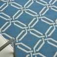 thumbnail image 6 of Nourison Jubilant Modern Trellis Blue 6' x 9' Area Rug, (6' x 9'), 6 of 8