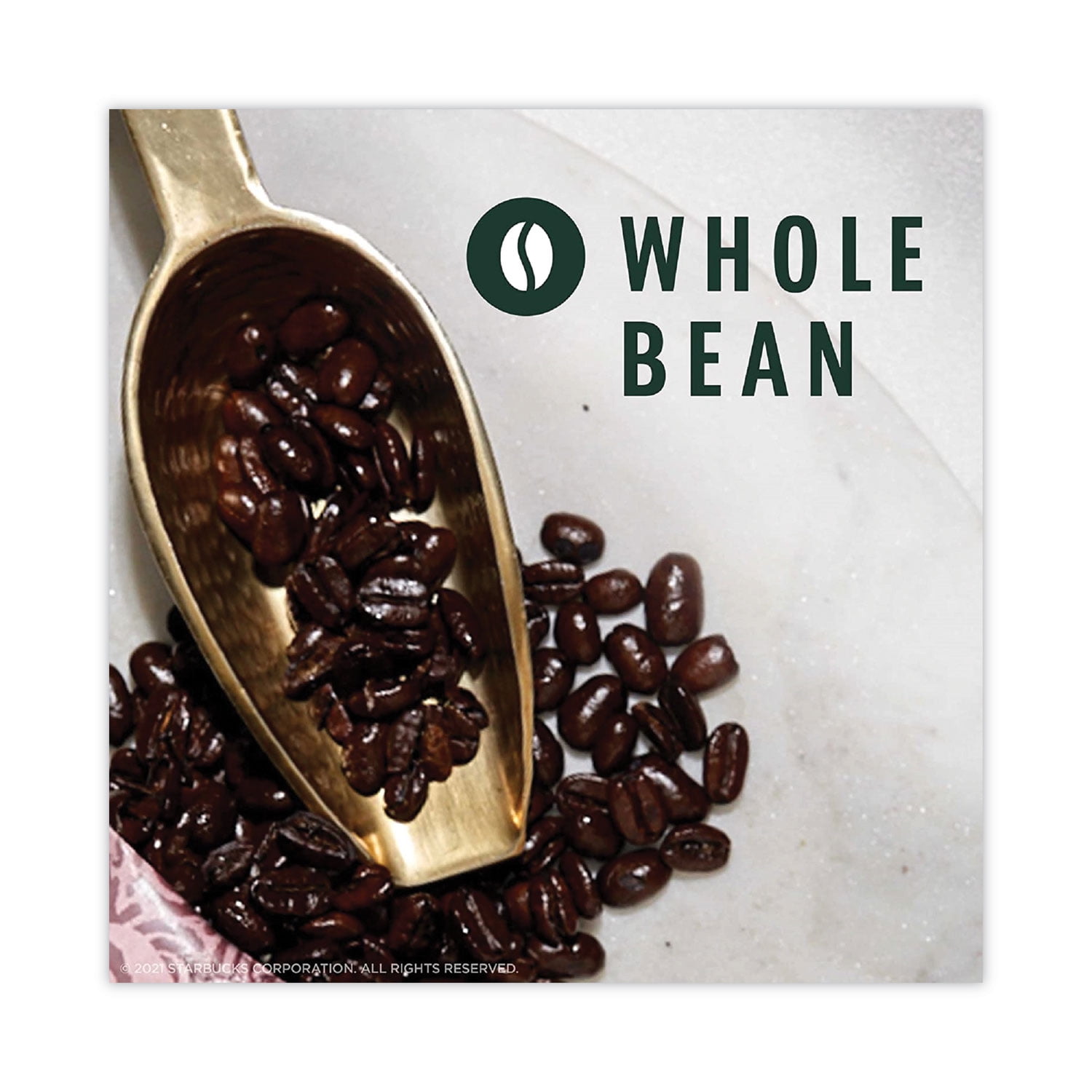 Starbucks Veranda Blend Whole Bean Coffee Blonde Roast 16 oz. (SBK96270)