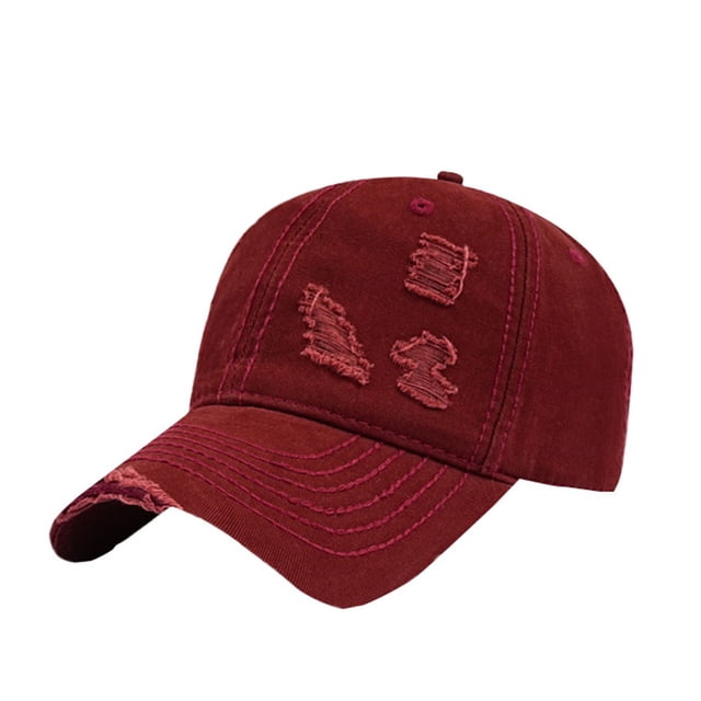 Distressed Baseball Cap Dad Hats For Men Women Vintage Washed Cotton Trucker Hat Adjustable Profile Caps