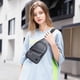 thumbnail image 5 of Bolso de hombro impermeable - Bolso pectoral deportivo multicapa | Bolsa bandolera para ciclismo y running | Mochila multiusos para hombre | Correa transpirable | Múltiples compartimentos | 18x5x30cm, 5 of 5