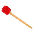 thumbnail image 2 of Baqueta de fieltro suave con mango largo para xilófono, baqueta de timbales, color rojo, 2 of 14