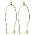 thumbnail image 2 of 2pcs Floor Lamp Shade Harp Holder Lampshade Horn Alloy Bracket Lampshades Parts E27, 2 of 2