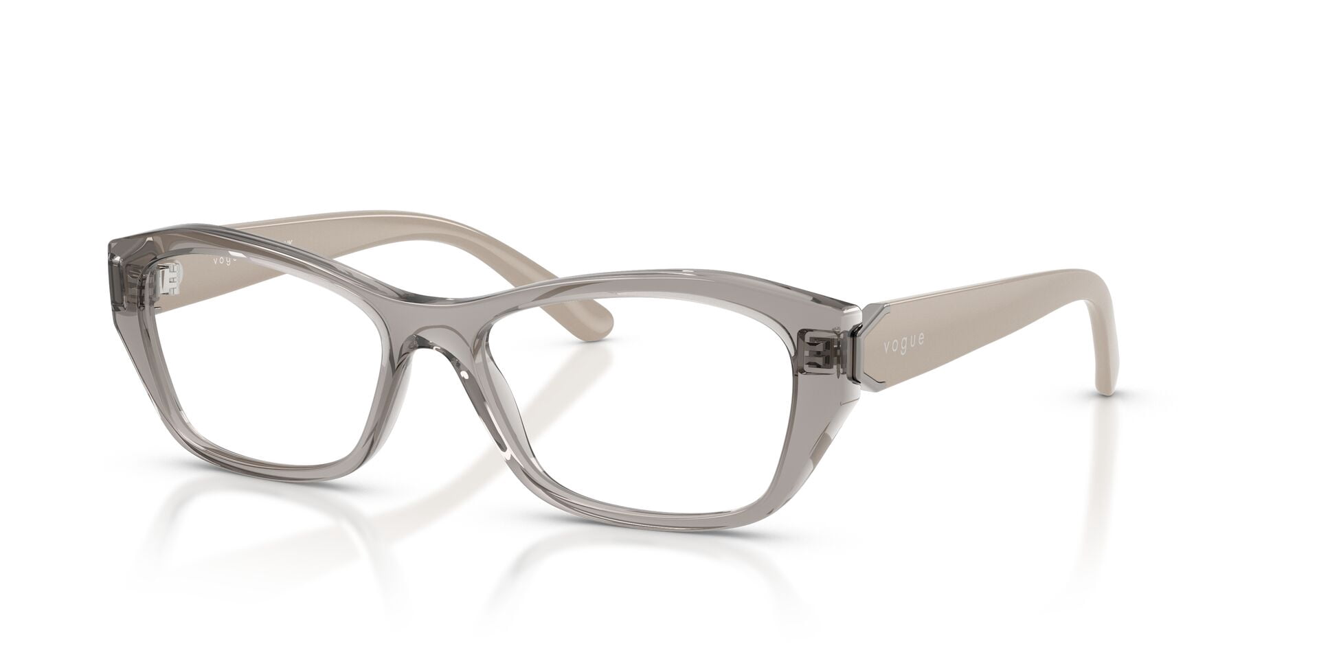 Vogue Unisex VO5676 53mm Transparent Grey Propionate Eyeglasses