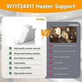 thumbnail image 5 of Cooking heater assembly for Whirlpool KitchenAid Jenn-Air Maytag microwave grill W11724411 W10909479, 5 of 5