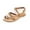 Brown, variant on SEANOPEN Deals White Lace Sandals,Flowers Lace Sandals, Wedding Flat Sandals,Summer Flat Clip Toe Boho Pearls & Floral Sandals for Bride Comfy Dress Toe Ring Roman Sandals Size 8.5 Brown