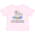 thumbnail image 3 of Inktastic My Great Uncle Loves Me to the Moon and Back Elephants Boys or Girls Baby T-Shirt, 3 of 5