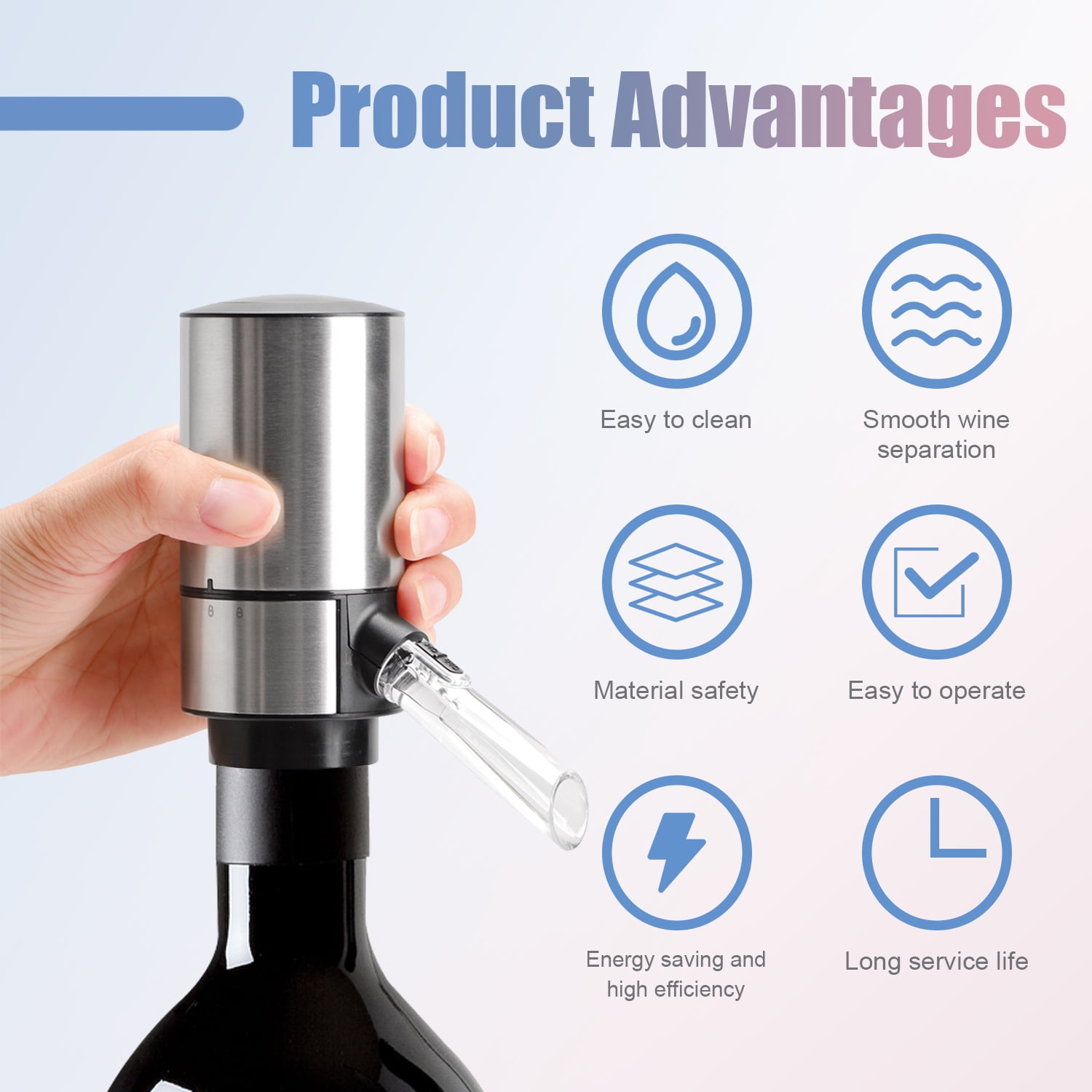 8 bottle Wine Dispenser With Card - Fuhui Appliances