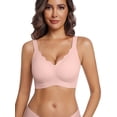 thumbnail image 3 of MINTREUS Women's Wireless Bras for Women Push Up Bras Full Coverage Bra Bralettes No Underwire Bra Comfortable Everyday Seamless, 3 of 8