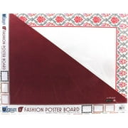 Fashion Poster Board, Assorted, 3pk