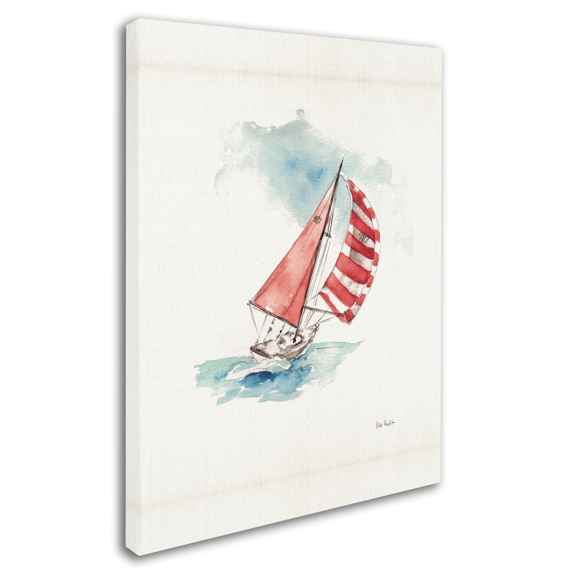 Trademark Fine Art 'In the Moment II' Canvas Art by Lisa Audit