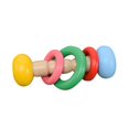 thumbnail image 1 of Juguete de campana rodante de agarre de madera reutilizable seguro para niños que aprenden juguetes intelectuales(1#), 1 of 2