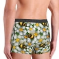 thumbnail image 5 of Disketp Bees And Flower Men'S Boxer Briefs,Soft And Breathable Cotton Underwear With Comfortflex Waistband, 5 of 9