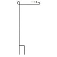 thumbnail image 4 of Meadow Creek Winter Outdoor Garden Flag Stand, Solid Metal, Flat Black, 40" H x 15" W, 4 of 5