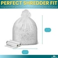thumbnail image 3 of Shredder Bags 15.8 Gallon, Paper Shredder Waste bags 15.8 Gal., 50/Box, 3 of 5