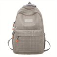 thumbnail image 5 of Men's Backpack 20.5in Laptop Backpack Plaid Large Capacity Travel Backpack Daypack Schoolbag, 5 of 5