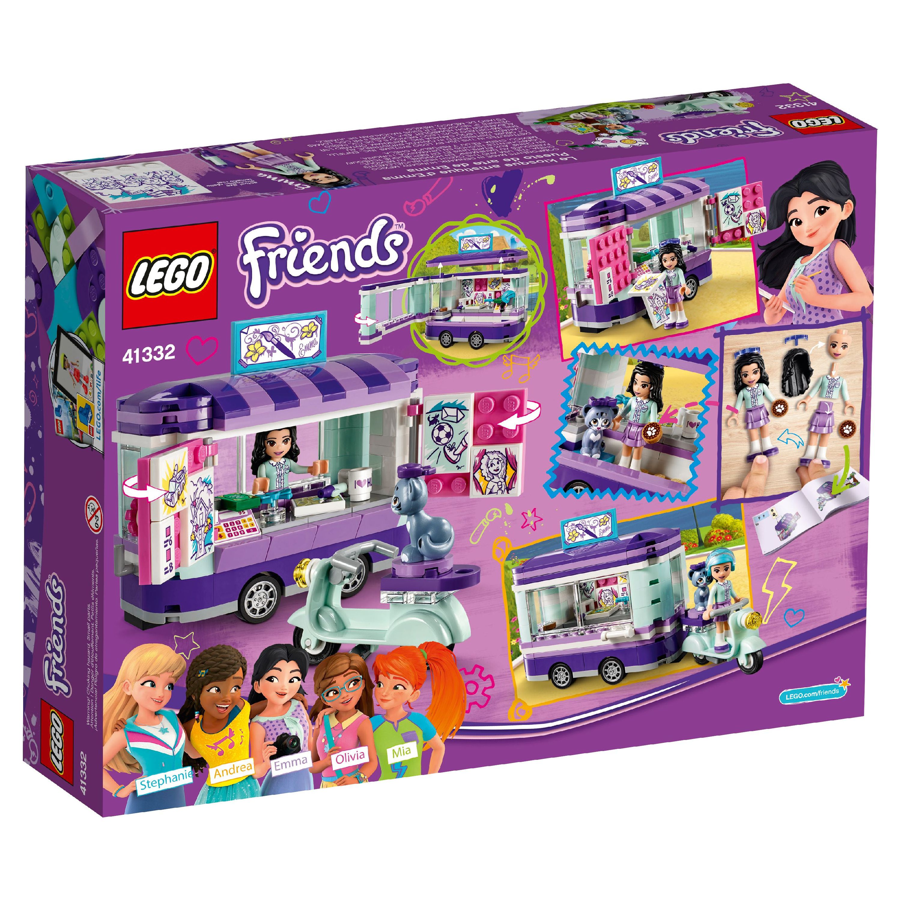 LEGO Friends Emma's Art Stand 41332 - image 5 of 7