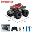 thumbnail image 4 of VKFVKF 1:16 Remote Control Car, RC Monster Truck Toys, RC Car for Kids, Kids RC Vehicle for Boys & Two Battery, 4 of 7